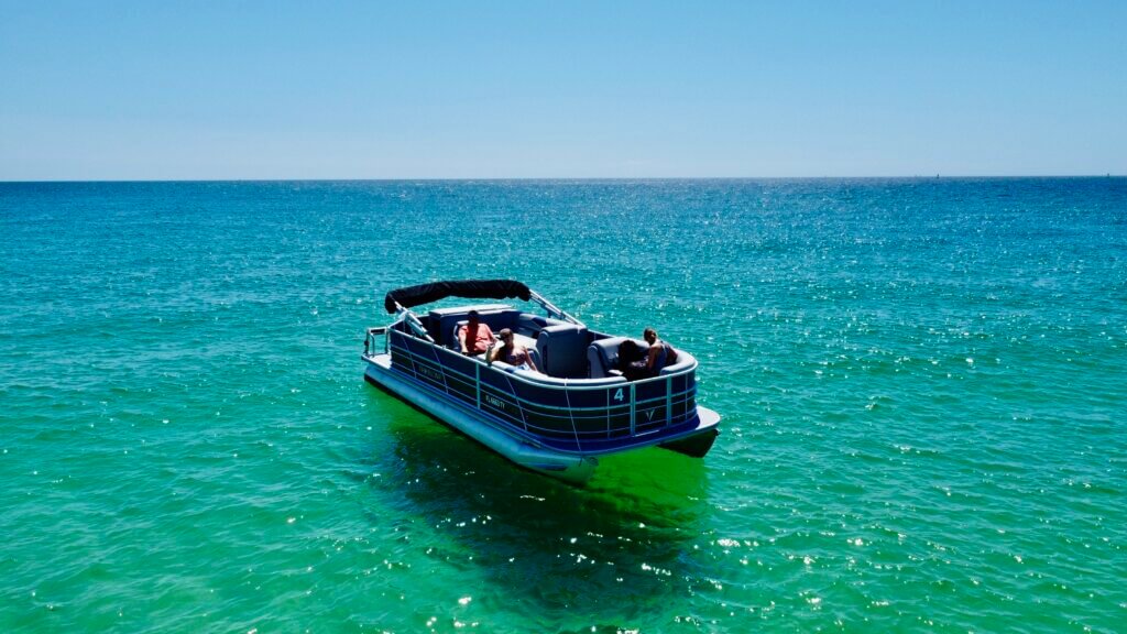Pontoon at Shell Island
